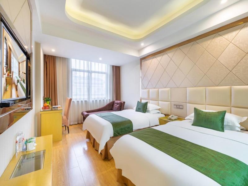 GreenTree Inn Zhejiang Jinhua Yiwu International Trade City Changchun Street Shell Hotel Exterior foto