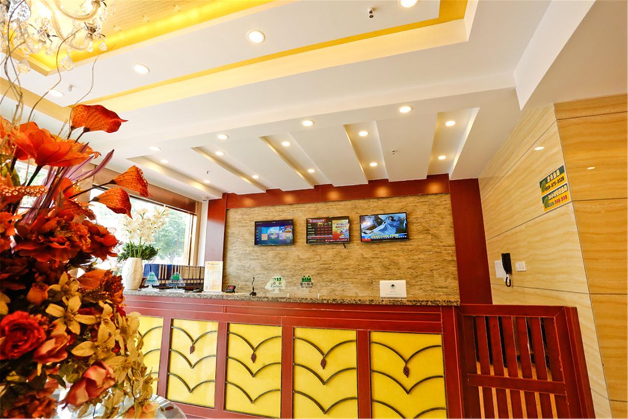 GreenTree Inn Zhejiang Jinhua Yiwu International Trade City Changchun Street Shell Hotel Exterior foto